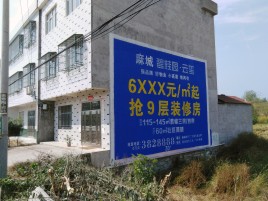 南宁墙体广告质量分析